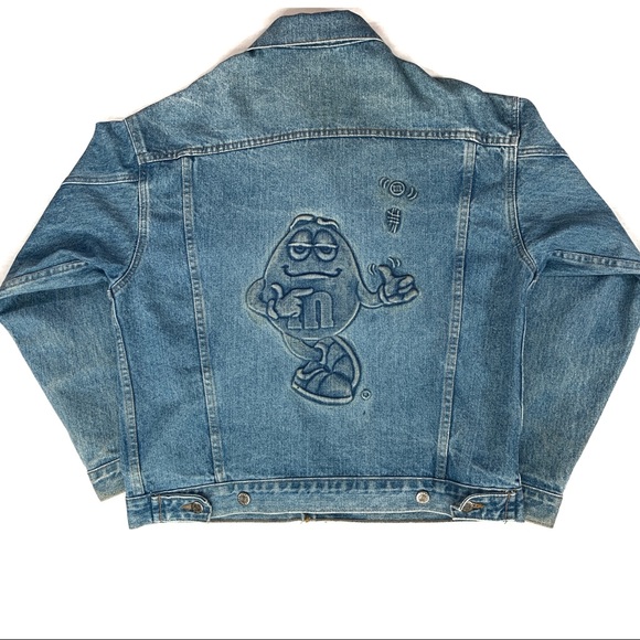 Planet Mars Other - vtg M&M’s Denim/Jean Jacket Planet Mars Size Small